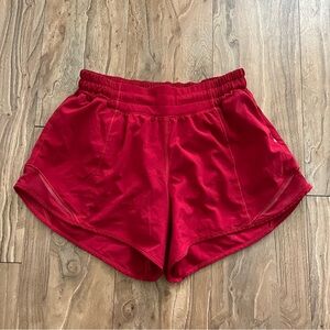 Lululemon lowrise hotty hot shorts